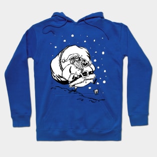 Santa Claus with Gifts Hoodie